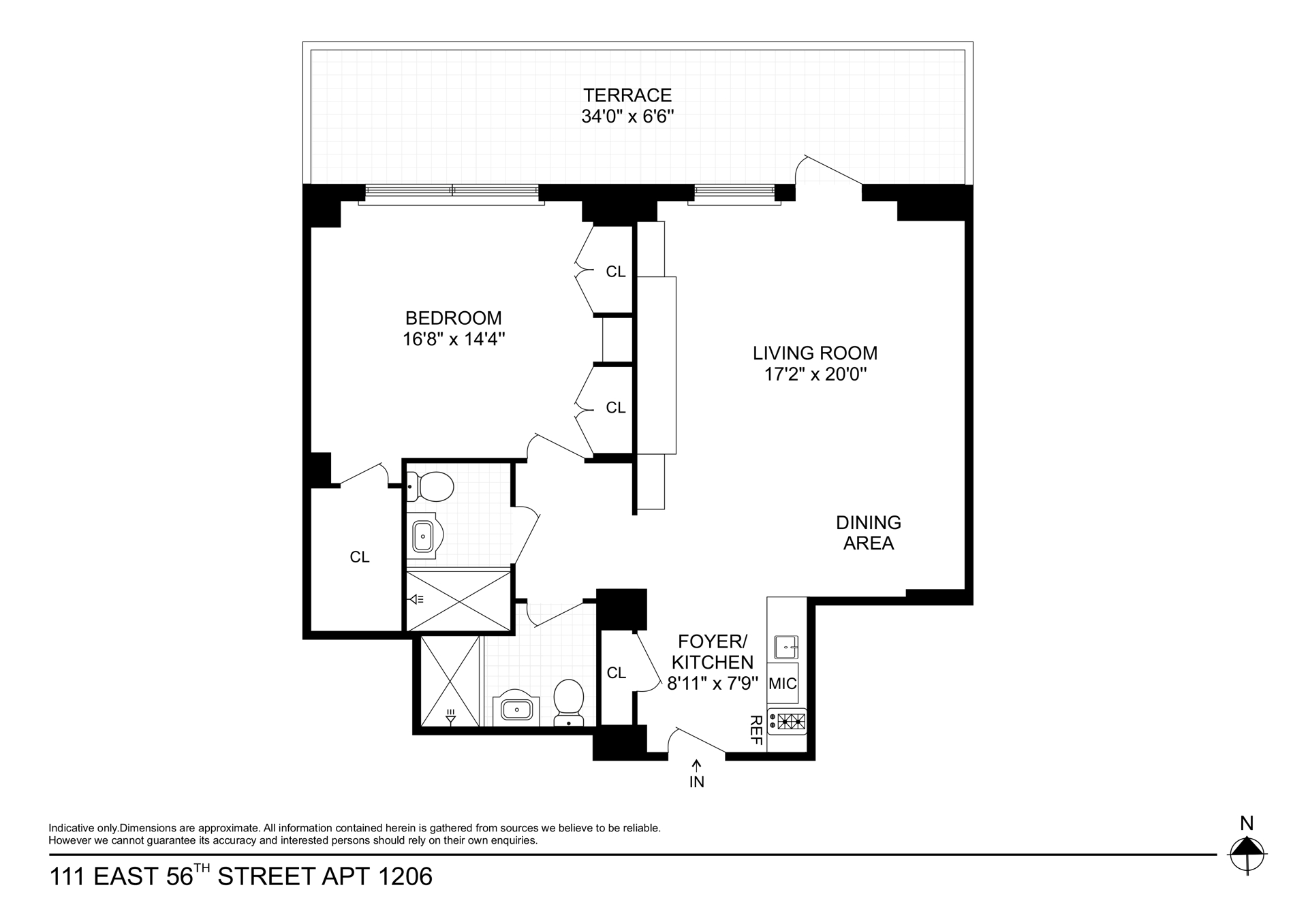111 E 56th Street 1206 Property Photo 8