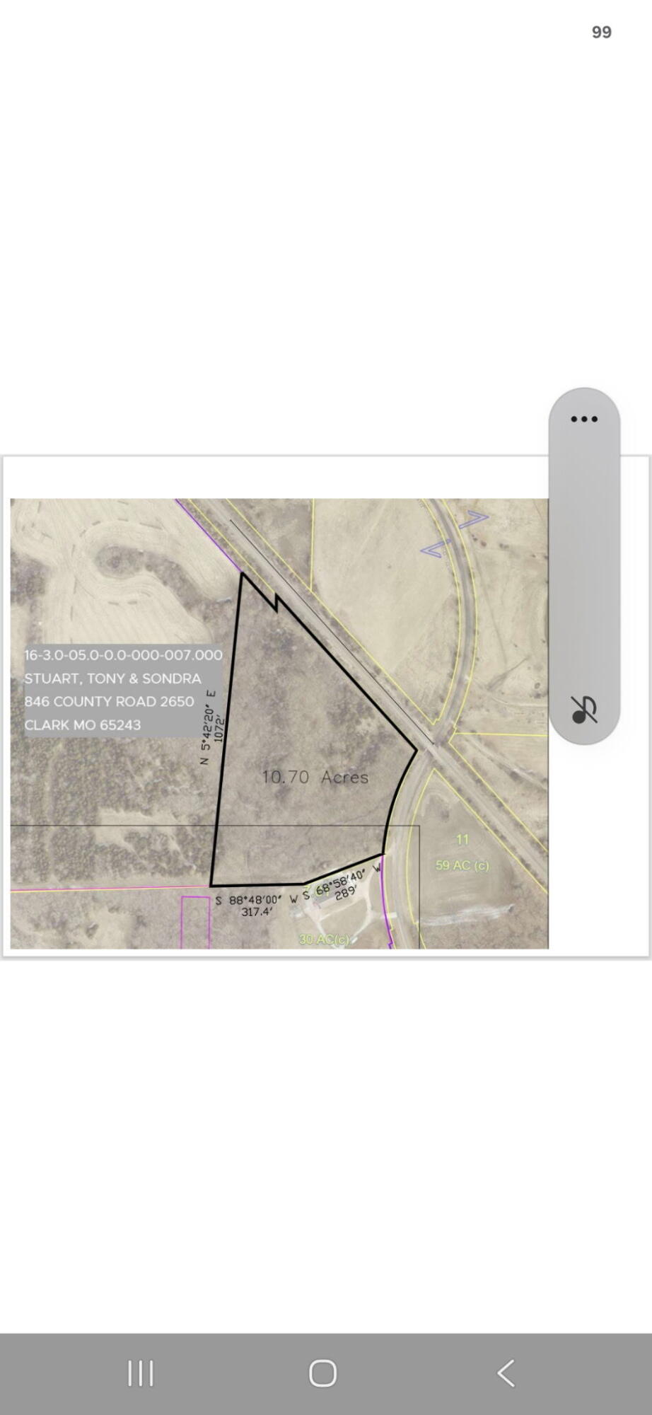 10.7 Ac Old Hwy 63 Property Photo 8
