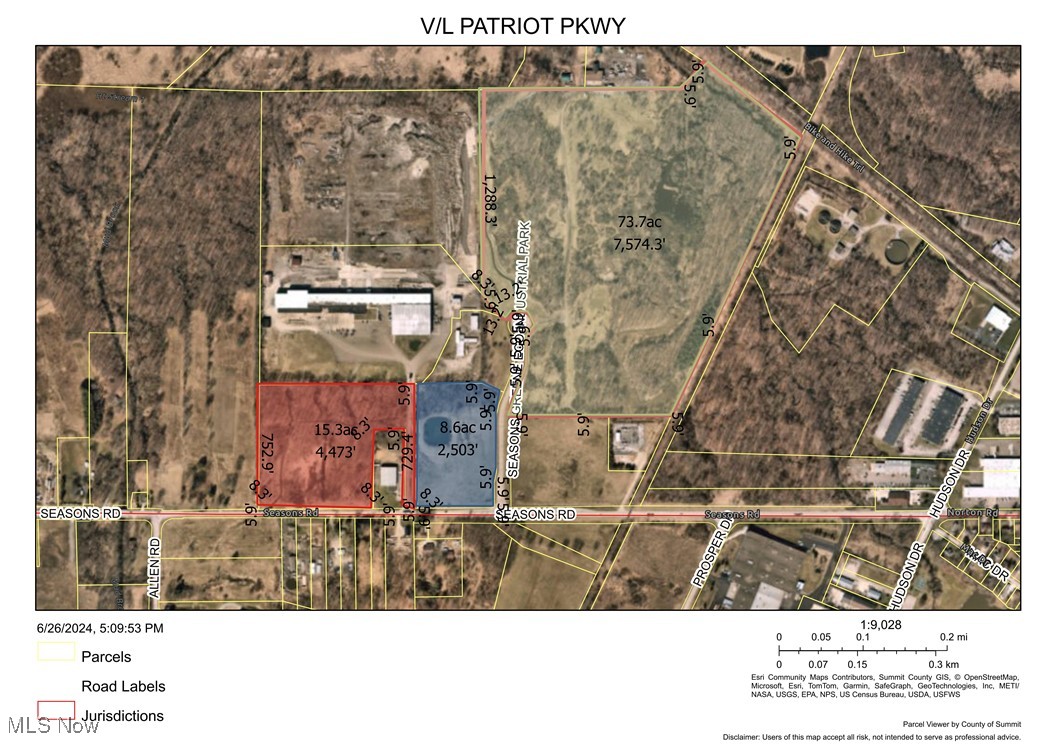 V/l (approx. 99 Acres) Patriot Pky Property Photo 1