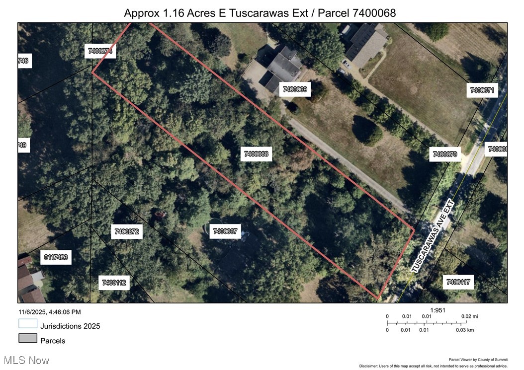 V/l 1.16 Acres E Tuscarawas Extension Property Photo 1