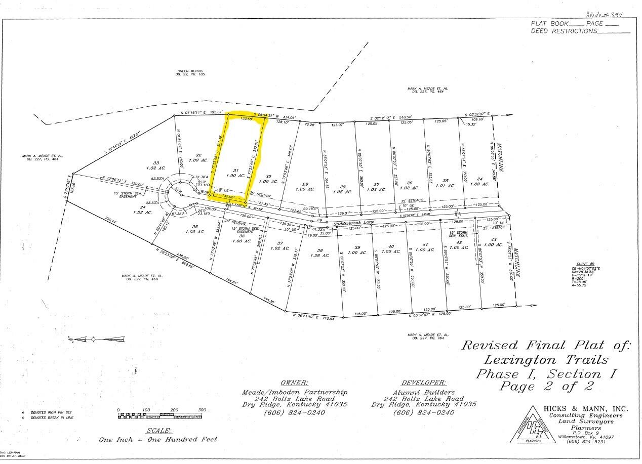 Lot 31 Saddlebrook Lane Property Photo 8