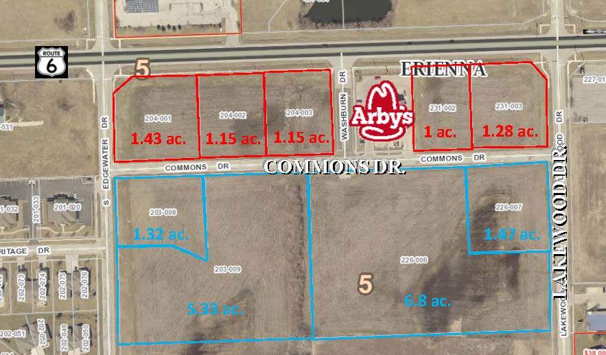 Lot 3,4,5,7,8 Edgewater Commons Drive Property Photo 1