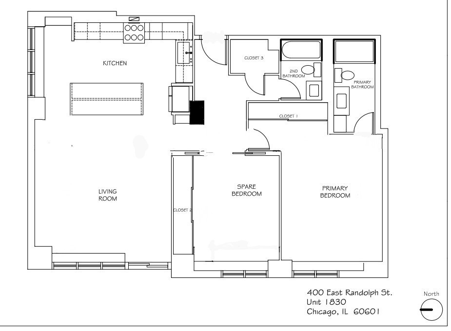 400 E Randolph Street 1830 Property Photo 2