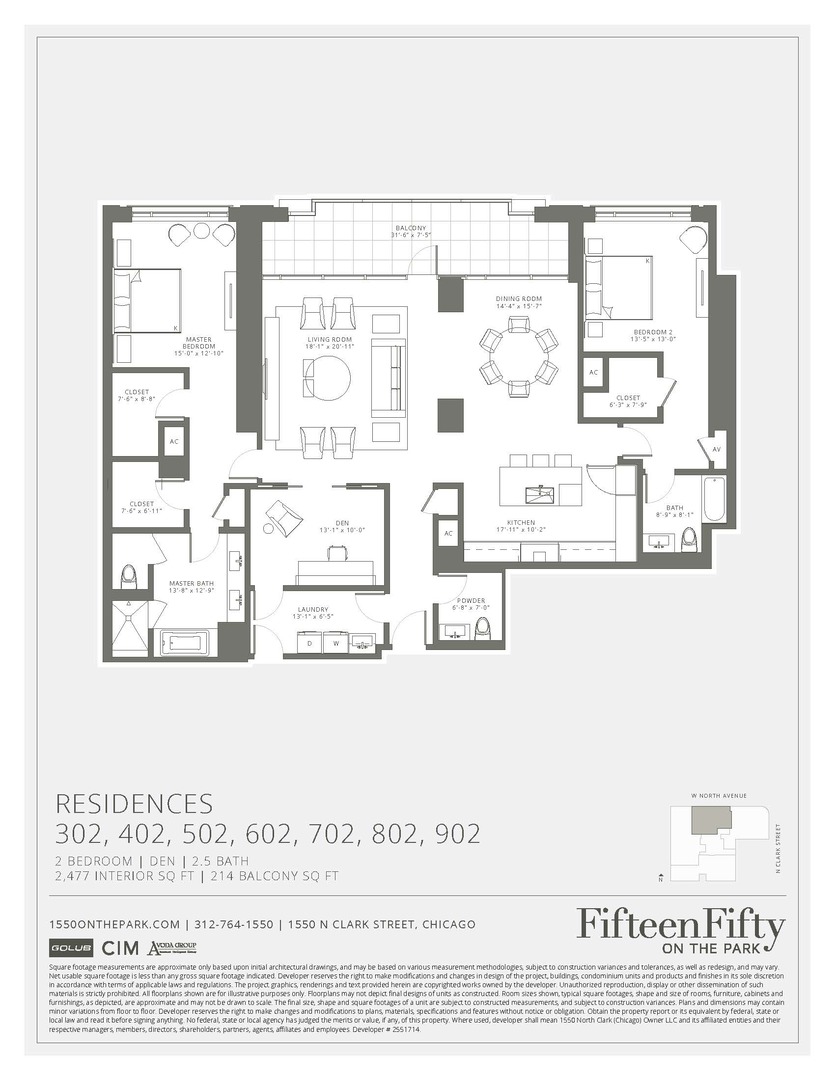1550 N Clark Street 302 Property Photo 16