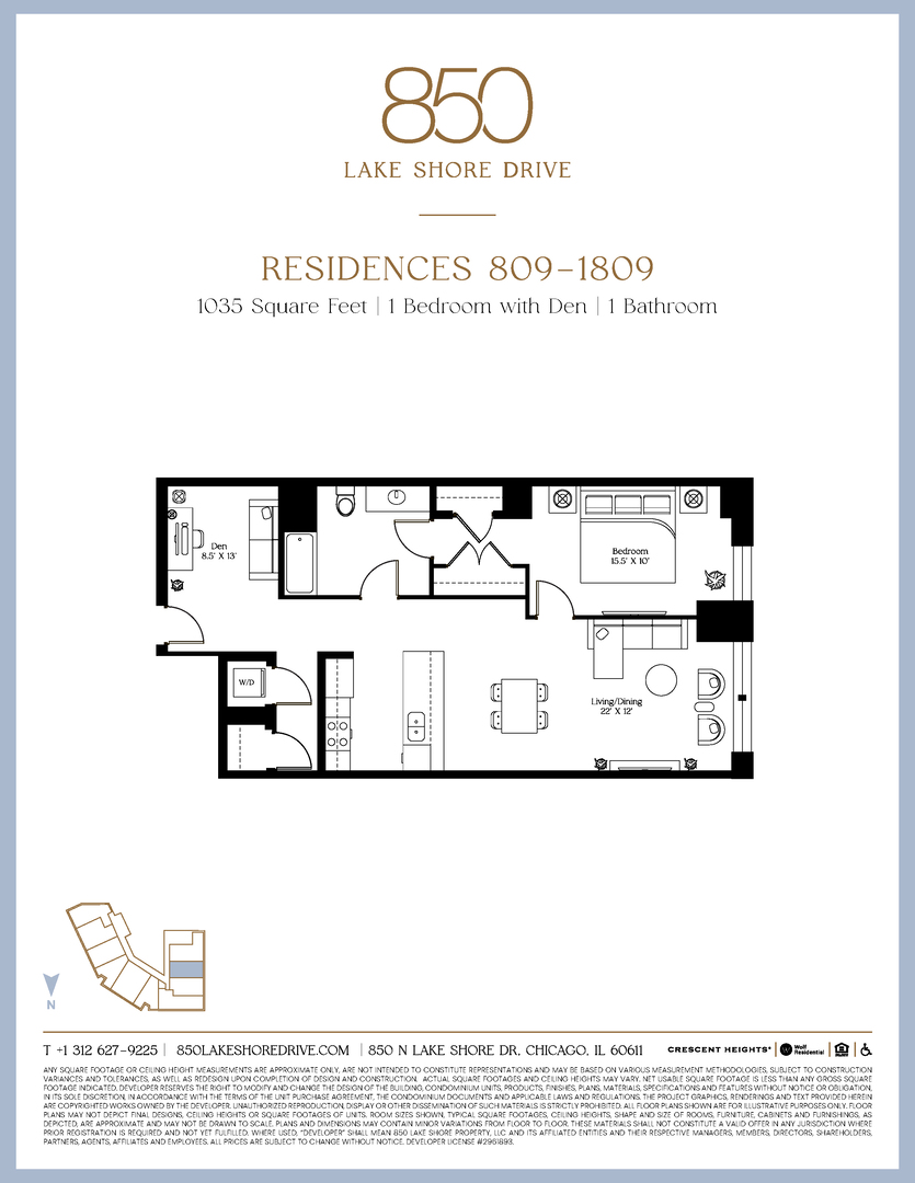850 N Lake Shore Drive 1409 Property Photo 16