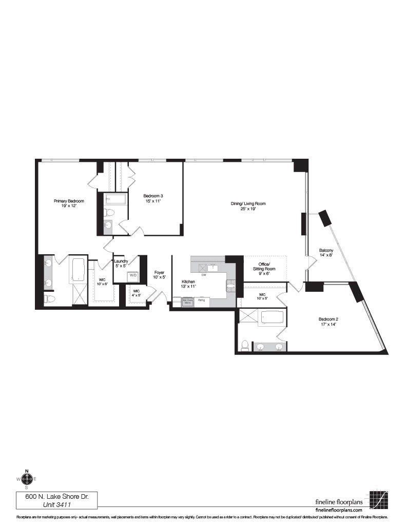 600 N Lake Shore Drive 3411 Property Photo 45