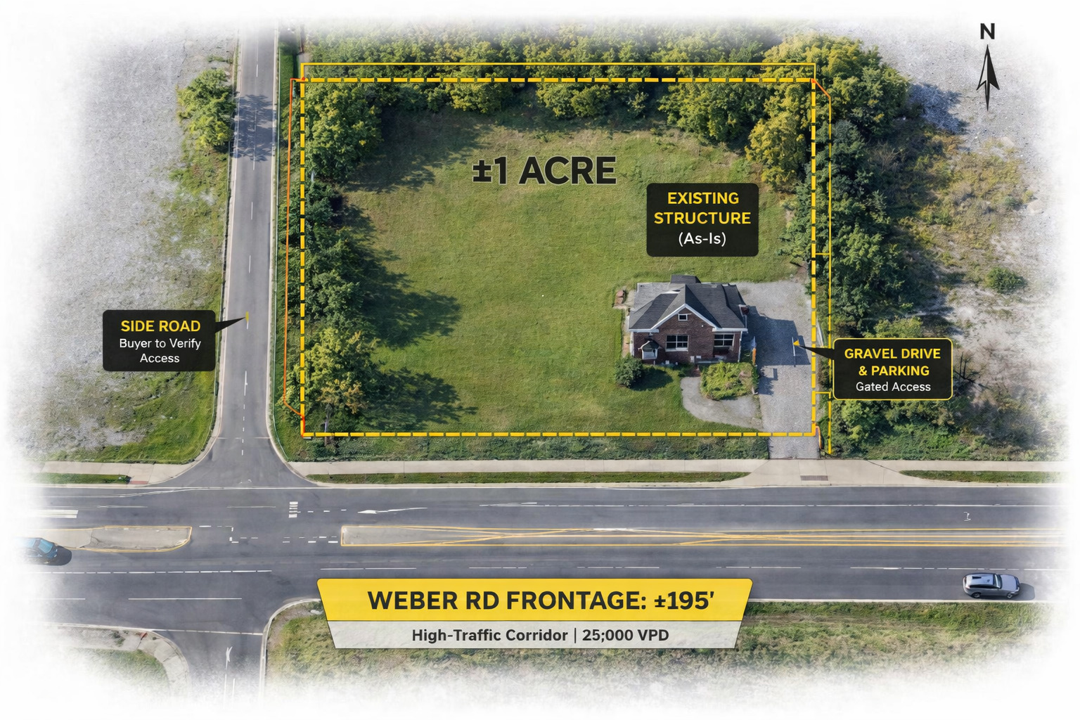 17104 Weber Road Property Photo 1