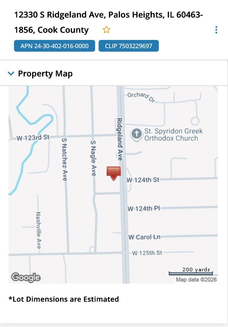 12330 S Ridgeland Avenue Property Photo 10