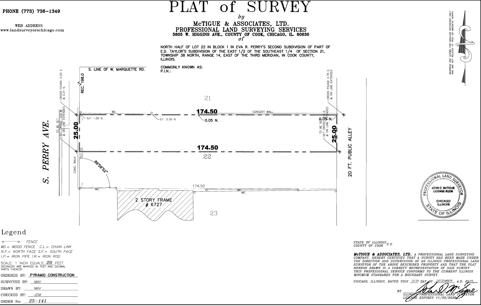 6719 S Perry Avenue Property Photo 1