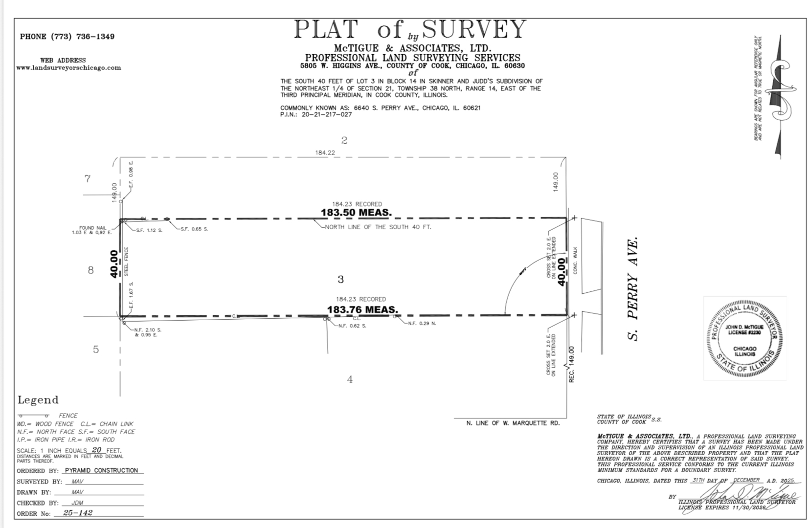 6640 S Perry Avenue Property Photo 1
