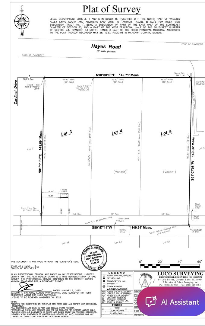 Lot #3-5 Hayes Road Property Photo 5