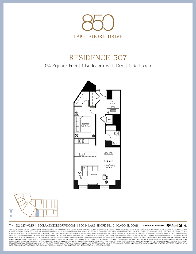 850 N Lake Shore Drive 507 Property Photo 17