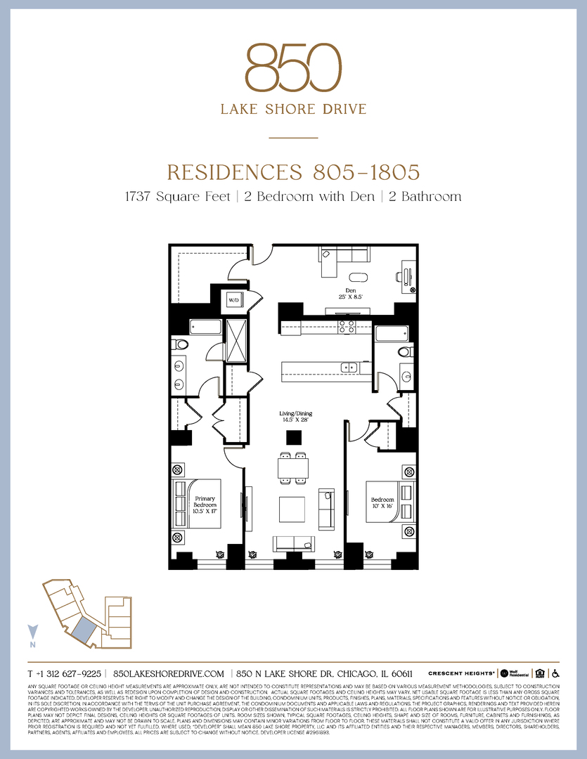 850 N Lake Shore Drive 905 Property Photo 21