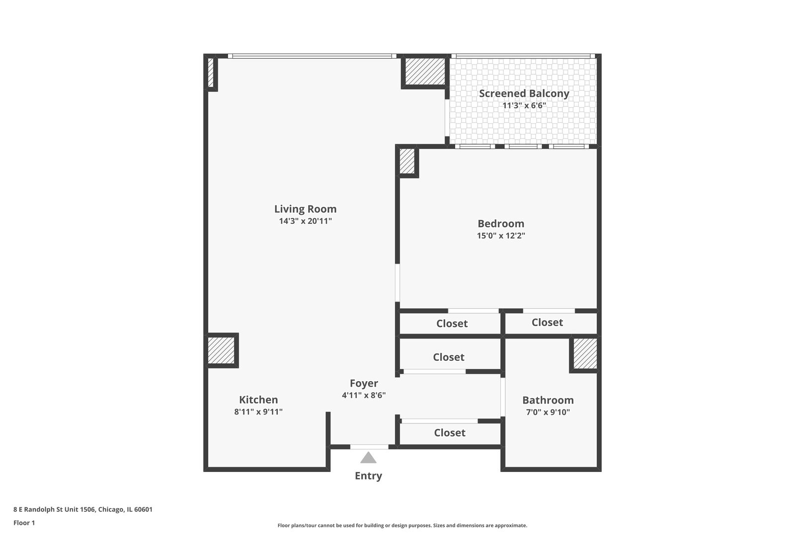 8 E Randolph Street 1506 Property Photo 21