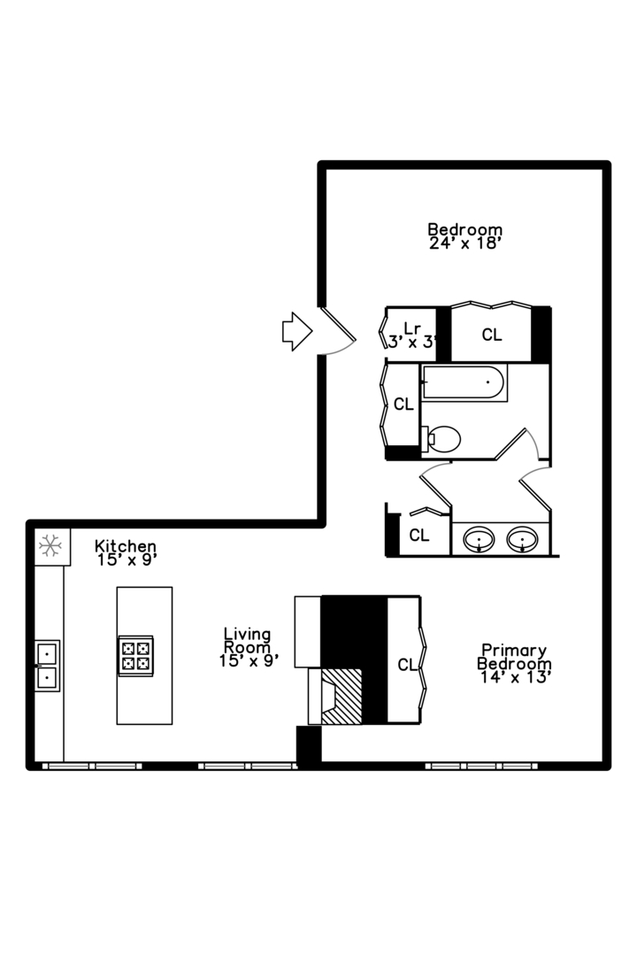 625 W Jackson Boulevard 212 Property Photo 17