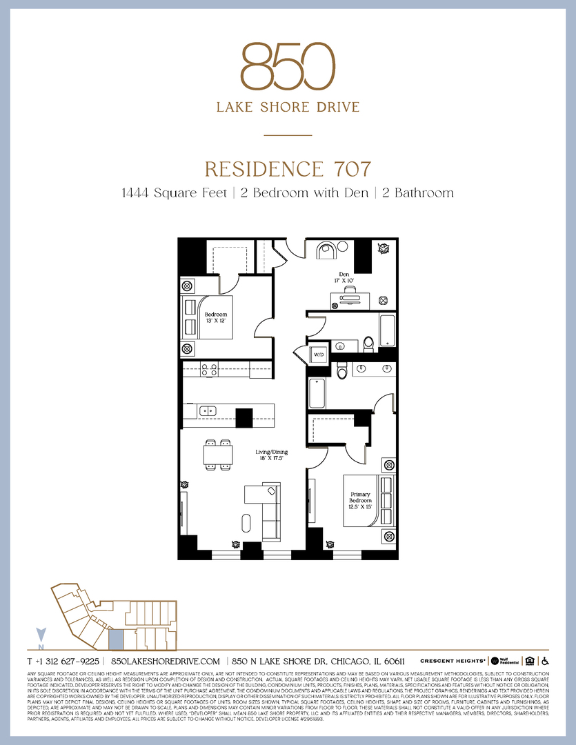 850 N Lake Shore Drive 707 Property Photo 17