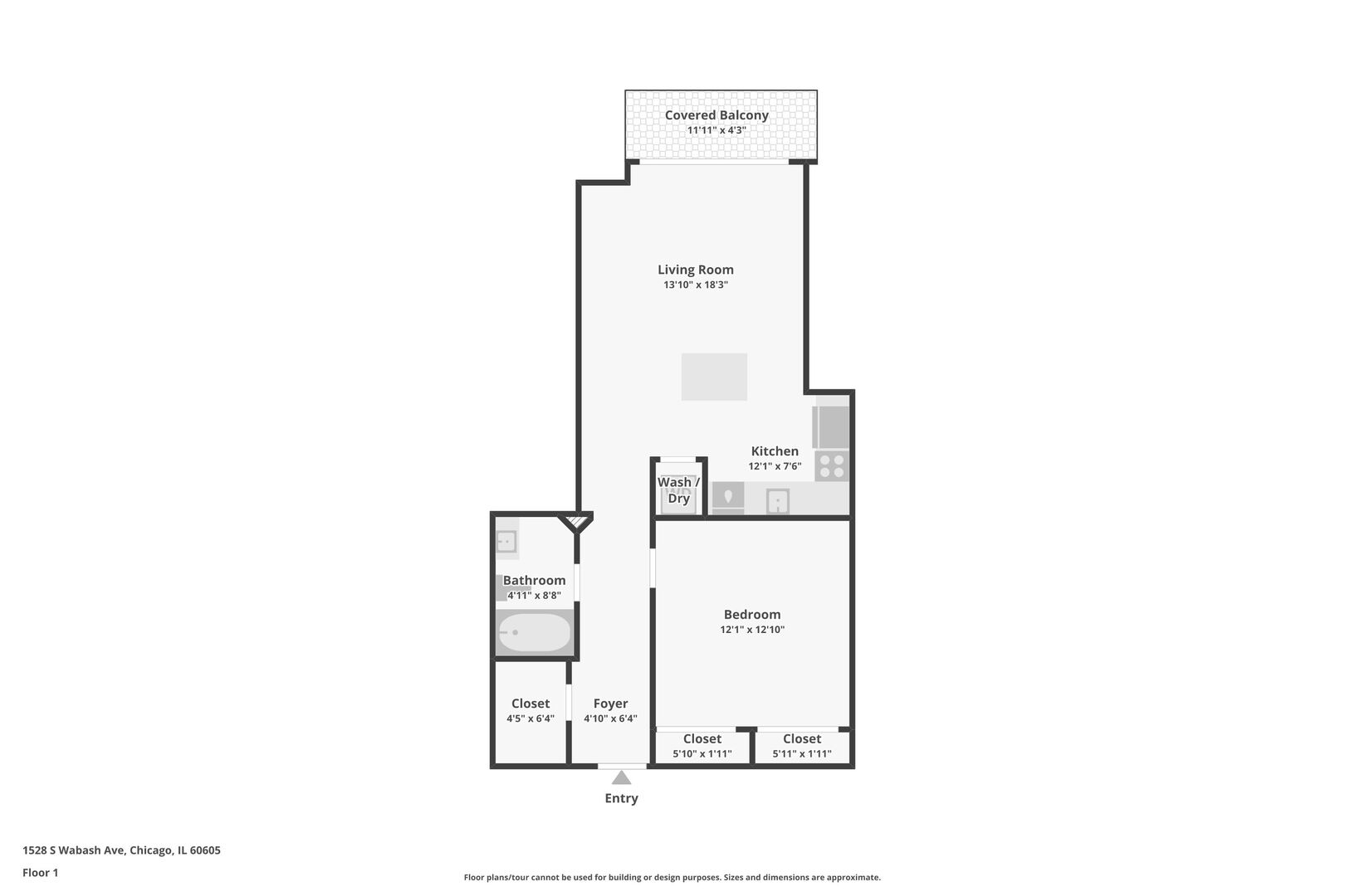 1528 S Wabash Avenue 405 Property Photo 18