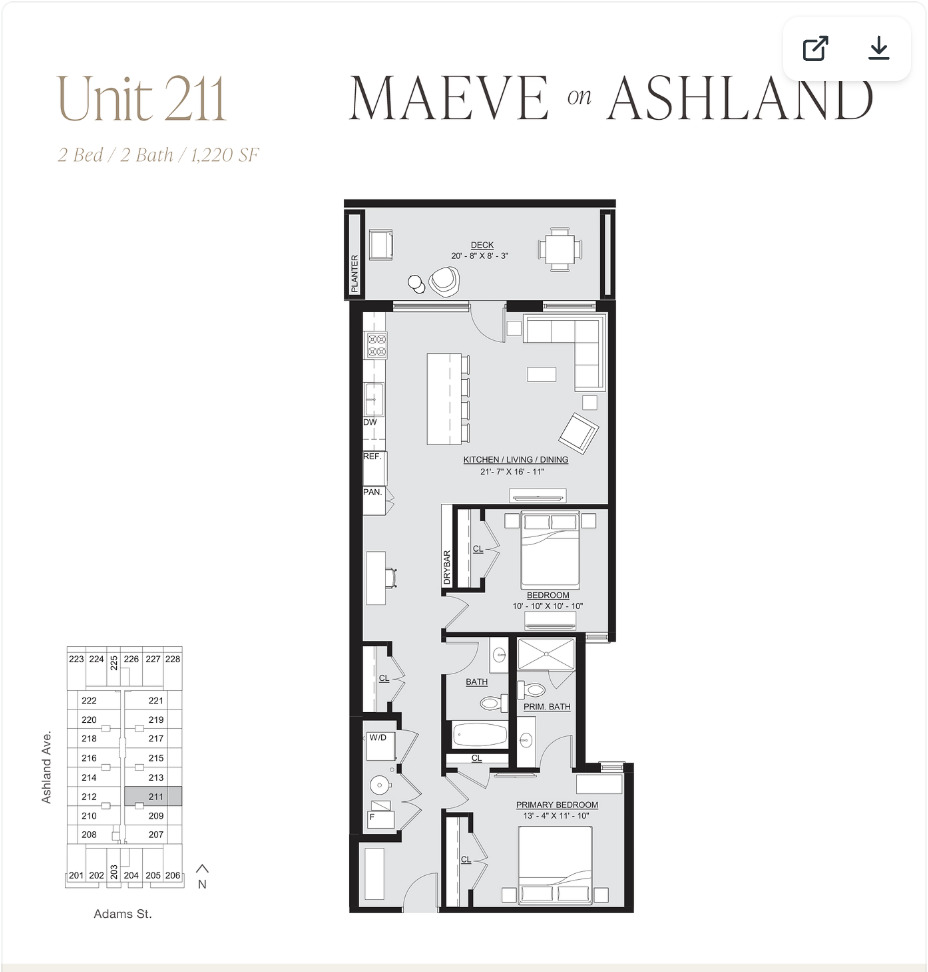 133 S Ashland Avenue 211 Property Photo 6