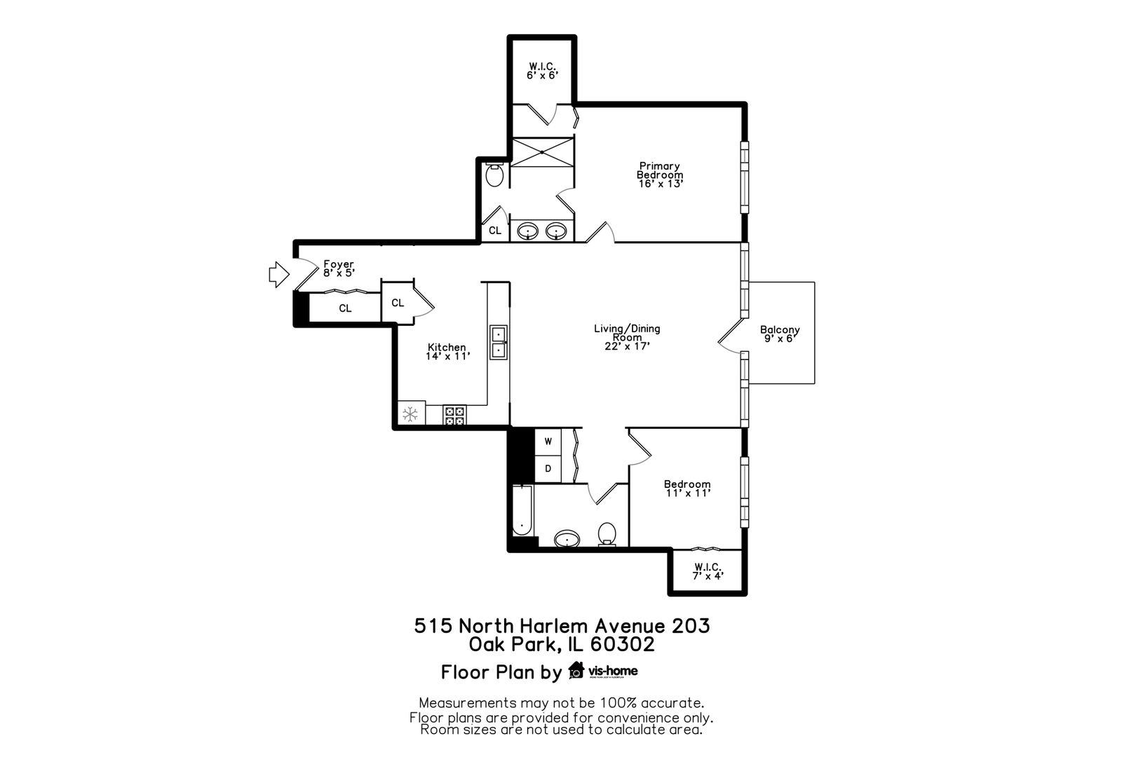 515 N Harlem Avenue 203 Property Photo 17