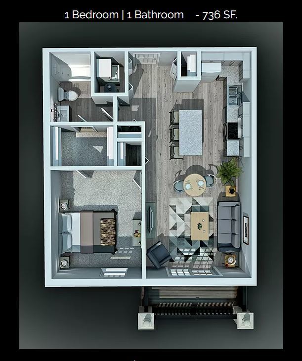 301 N Madison Street 3d Property Photo 12
