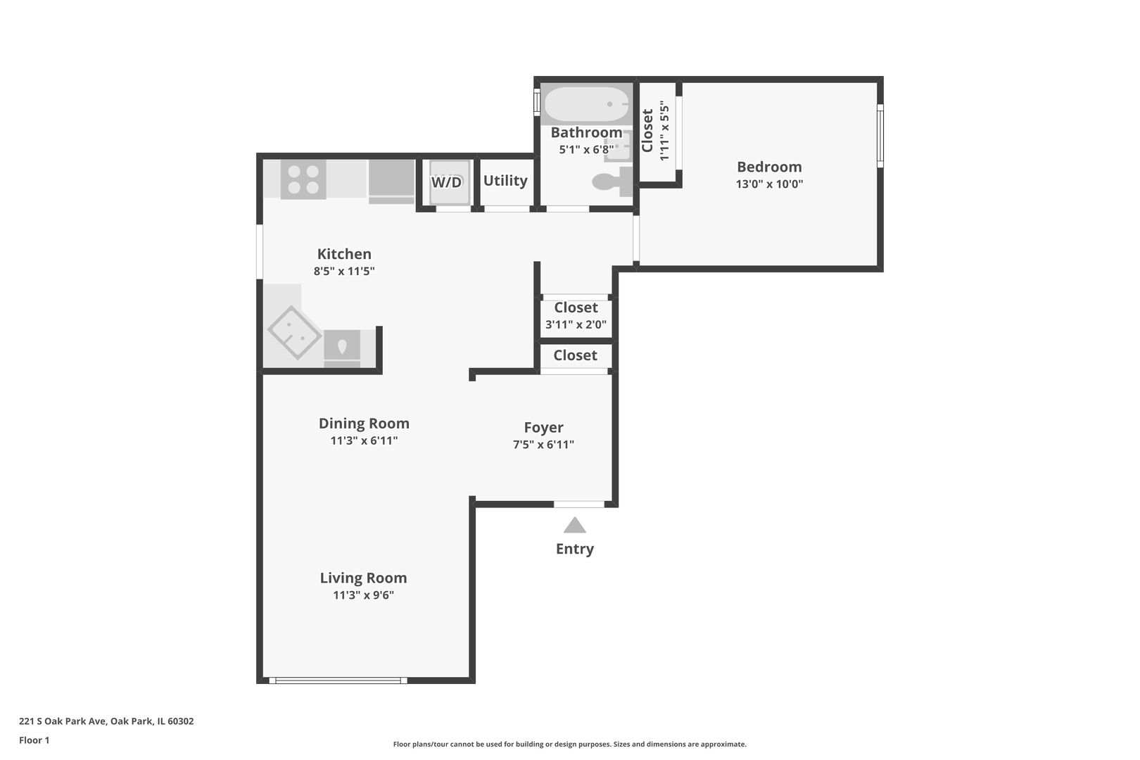 221 N Oak Park Avenue 2e Property Photo 13