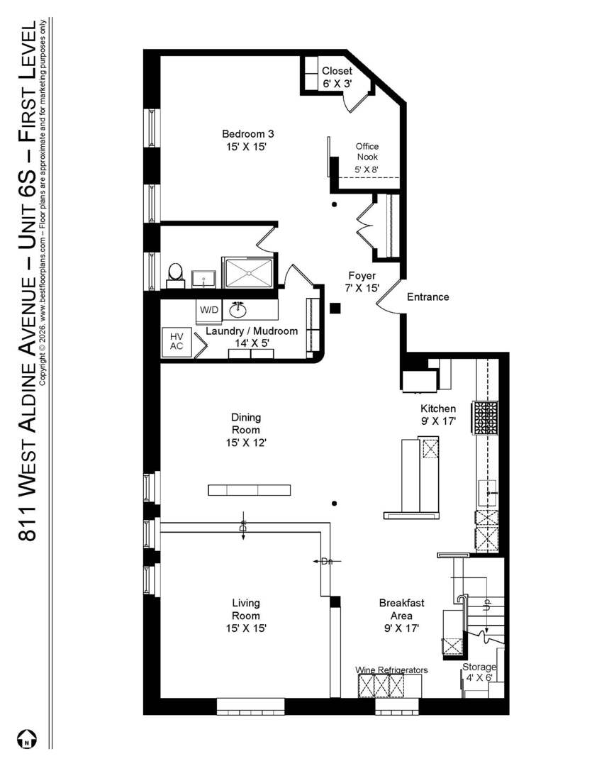 811 W Aldine Avenue 6s Property Photo 46