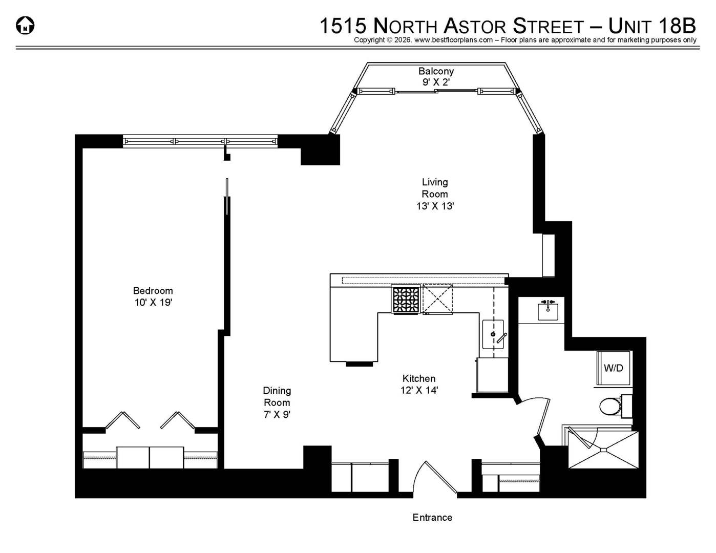 1515 N Astor Street 18b Property Photo 25