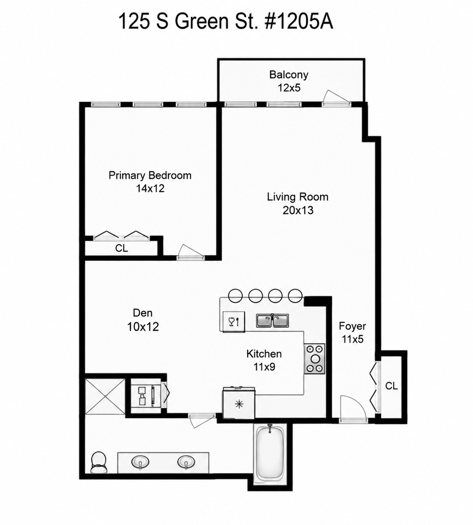 125 S Green Street 1205a Property Photo 16