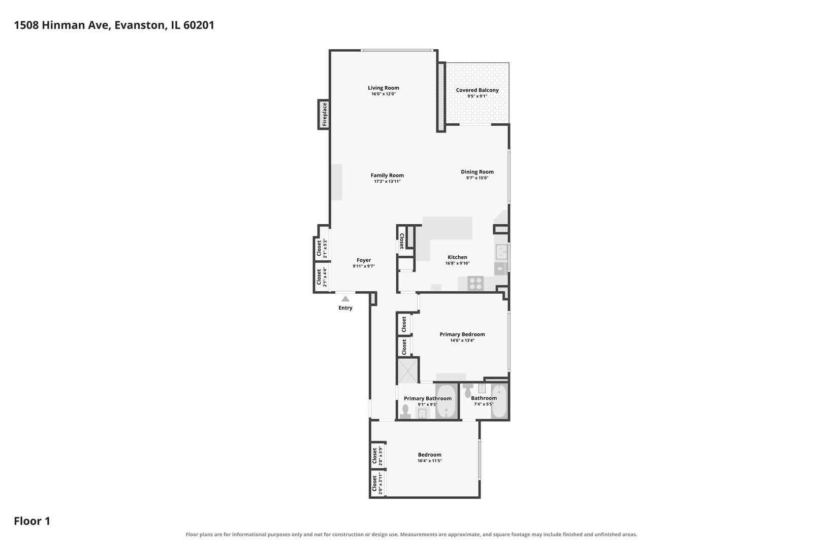 1508 Hinman Avenue 3b Property Photo 22