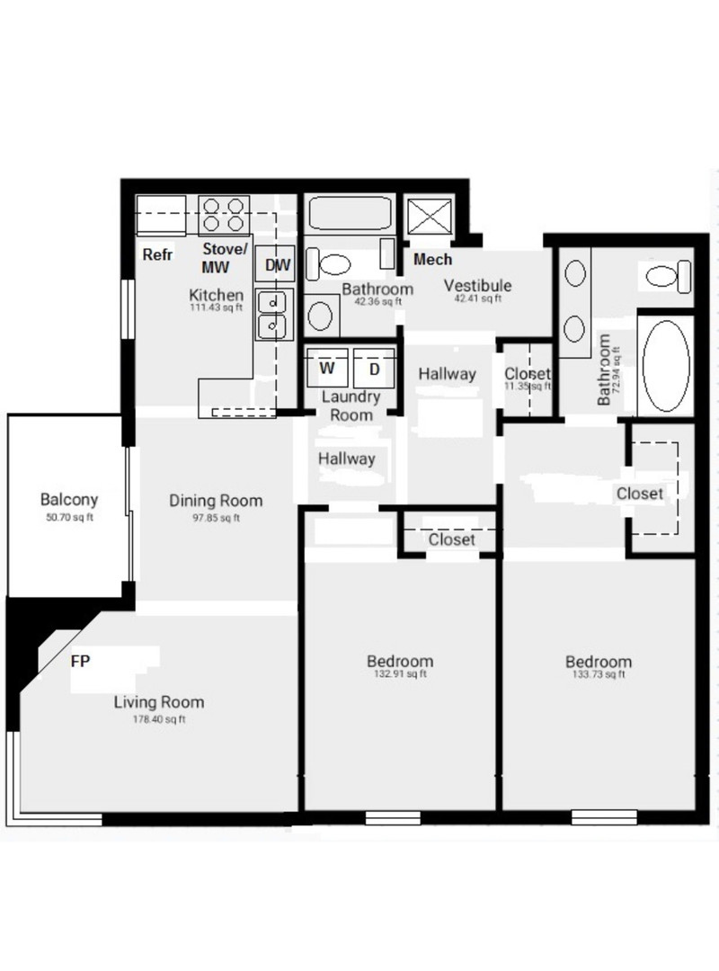 100 N Hermitage Avenue 608 Property Photo 2