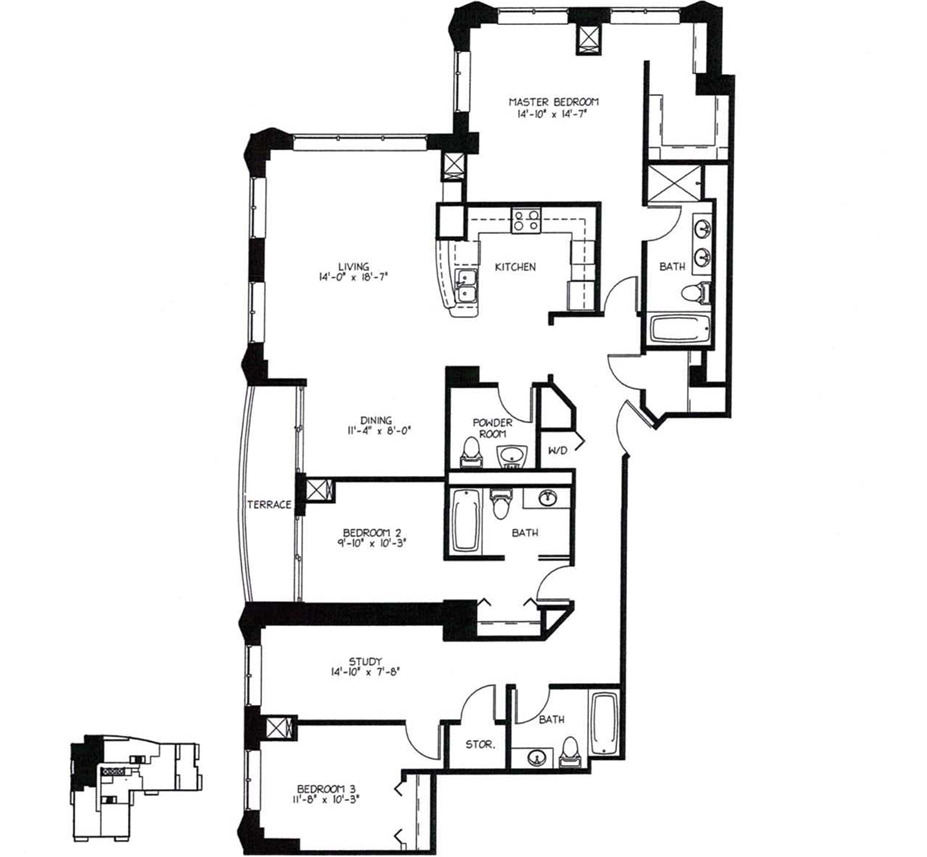 1111 S Wabash Avenue 2603 Property Photo 16