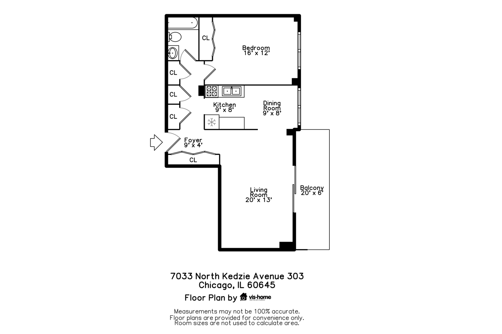 7033 N Kedzie Avenue 303 Property Photo 22