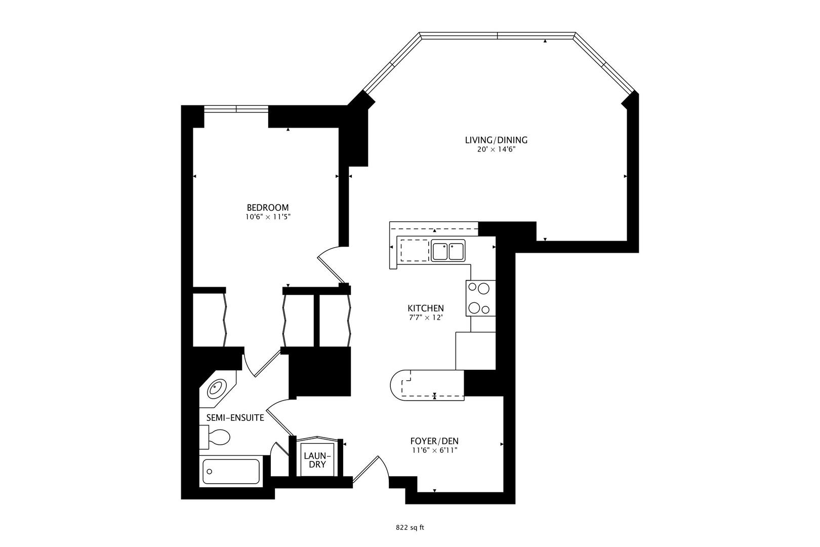 222 N Columbus Drive 412 Property Photo 15