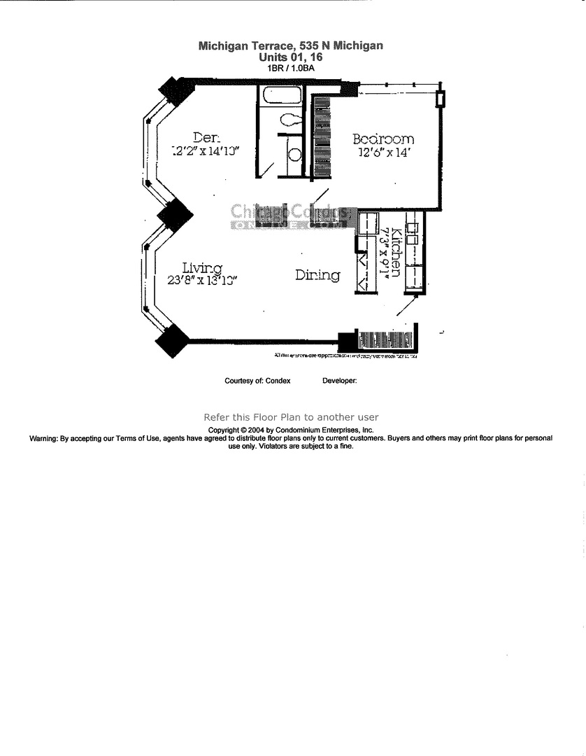 535 N Michigan Avenue 3216 Property Photo 9