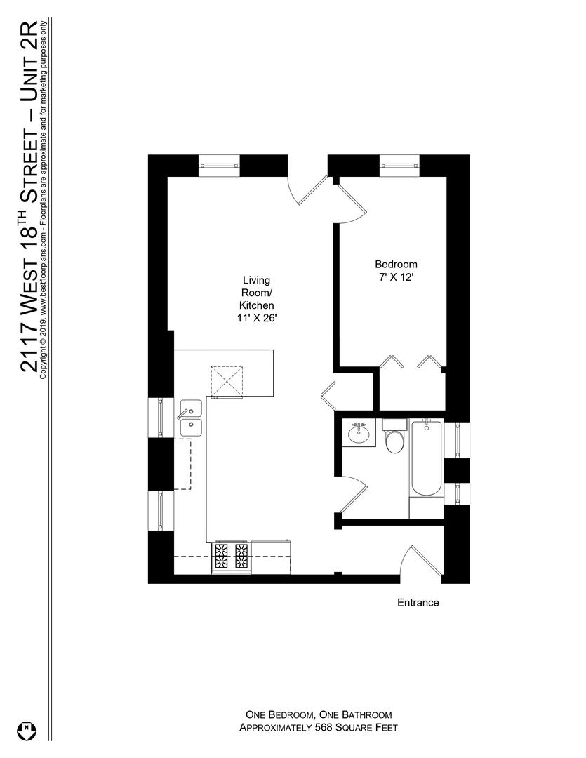 2117 W 18th Street 2r Property Photo 6