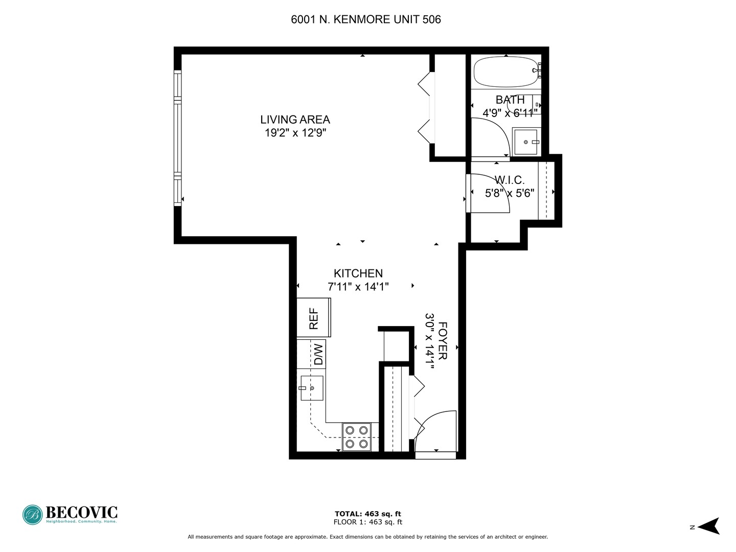 6001 N Kenmore Avenue 206 Property Photo 9