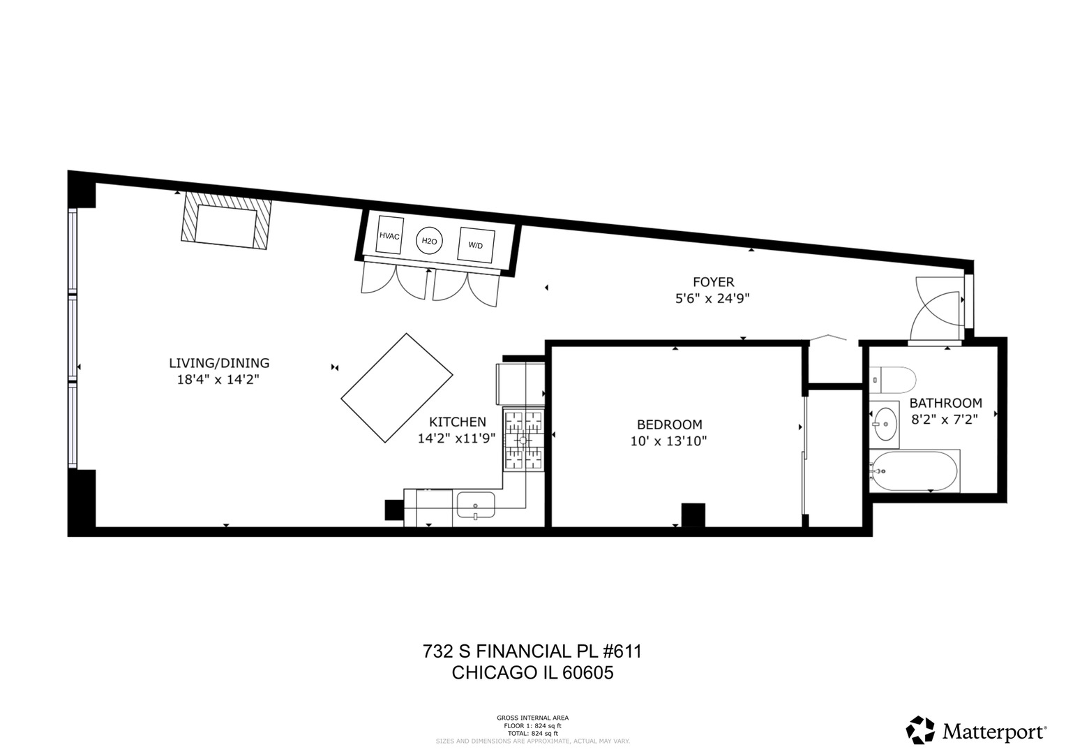 732 S Financial Place 611 Property Photo 20