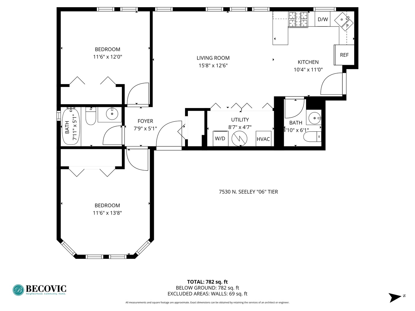 7530 N Seeley Avenue 106 Property Photo 14