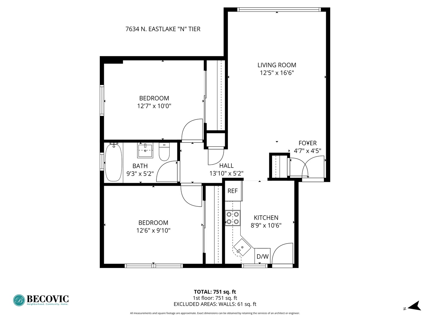 7634 N Eastlake Terrace 2n Property Photo 8