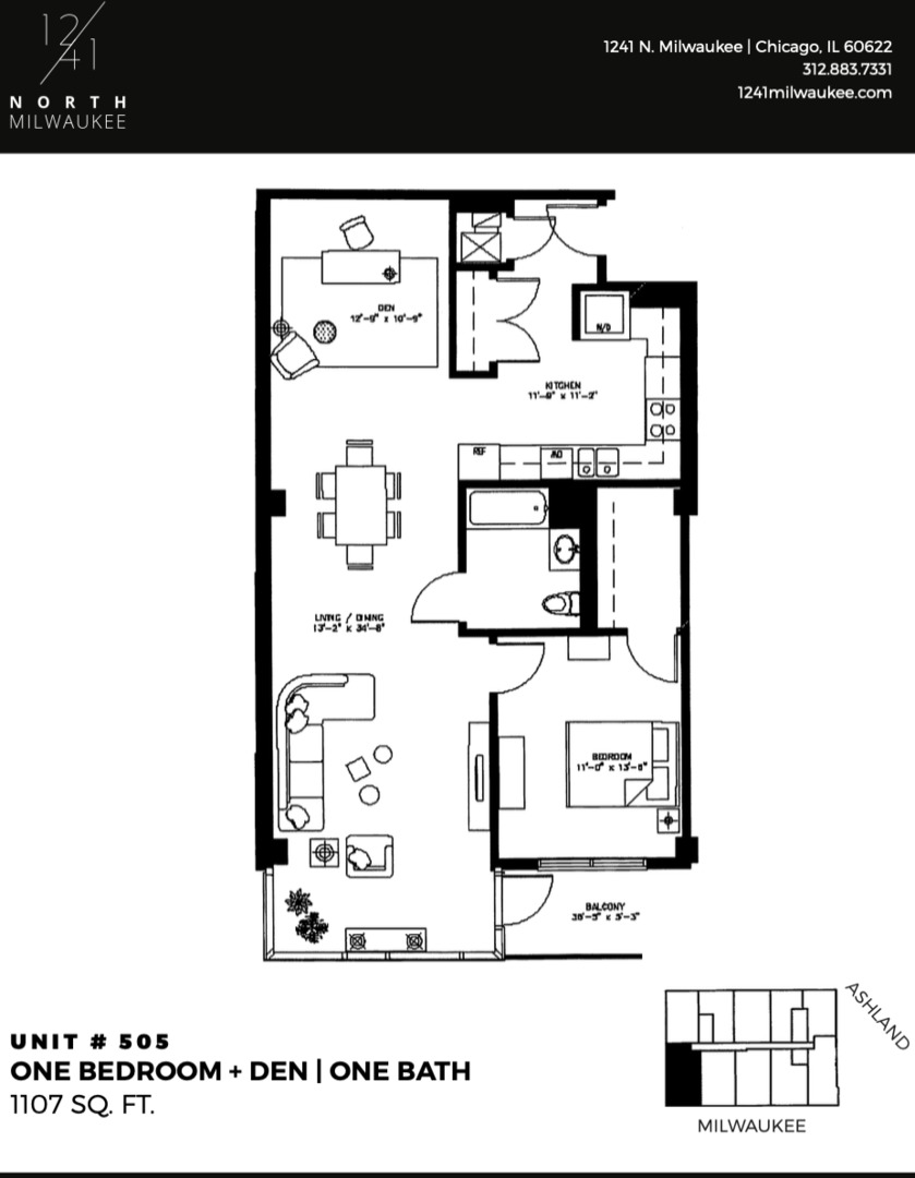 1241 N Milwaukee Avenue 505 Property Photo 16