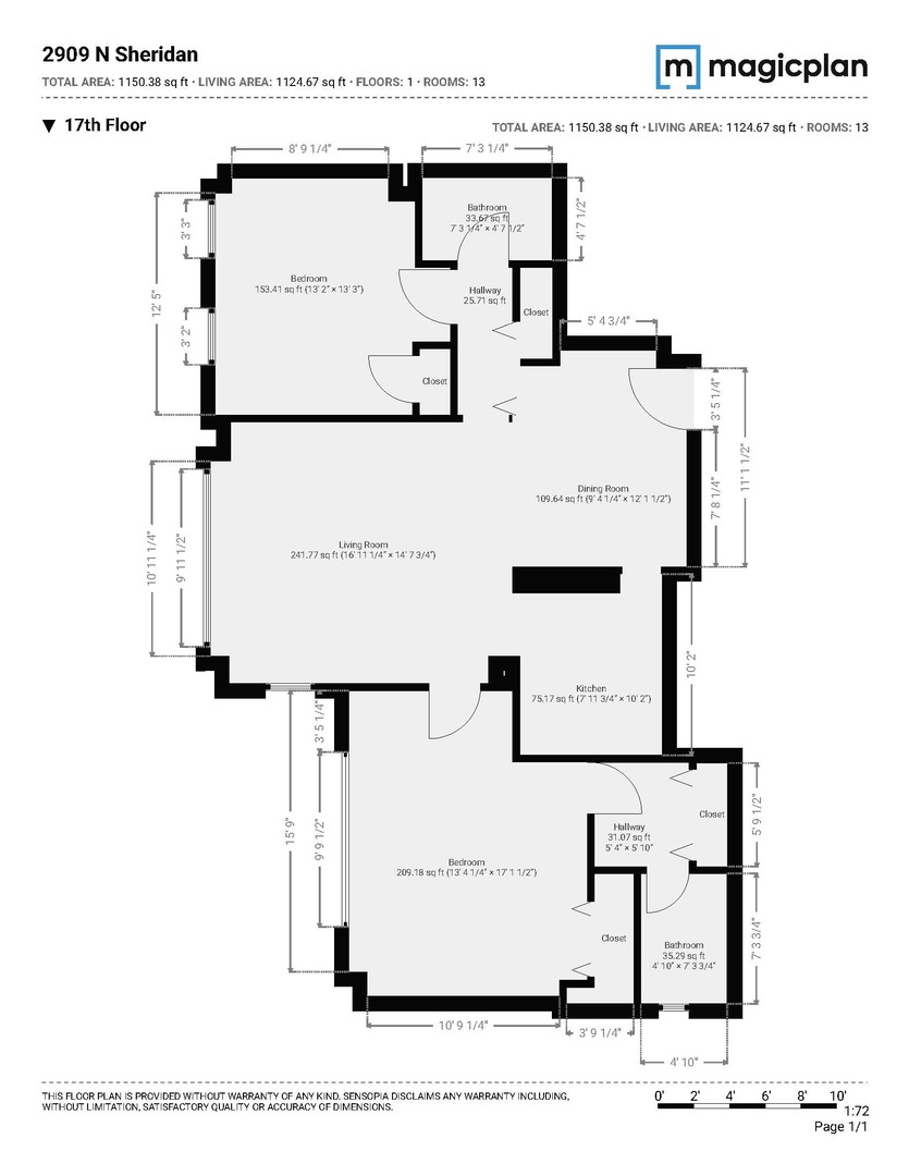 2909 N Sheridan Road 1702 Property Photo 16