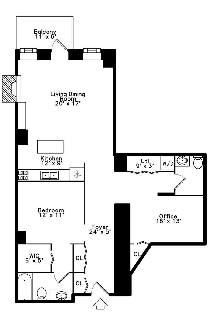 500 S Clinton Street 242 Property Photo 18