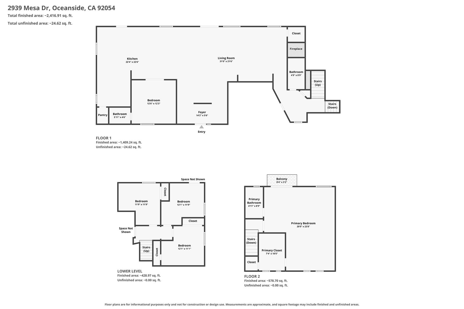 2939 Mesa Drive Property Photo 16