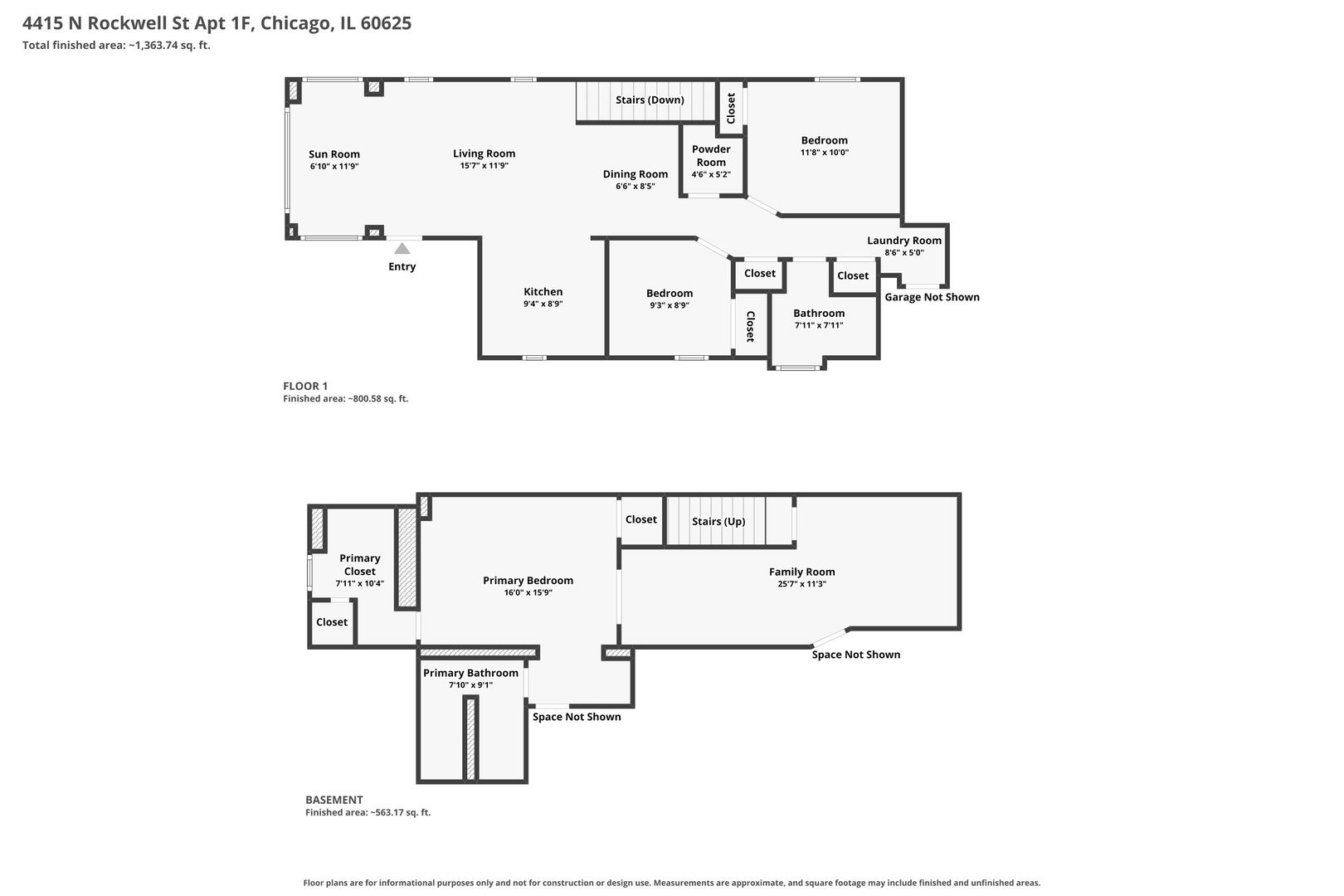 4415 N Rockwell Street 1f Property Photo 21