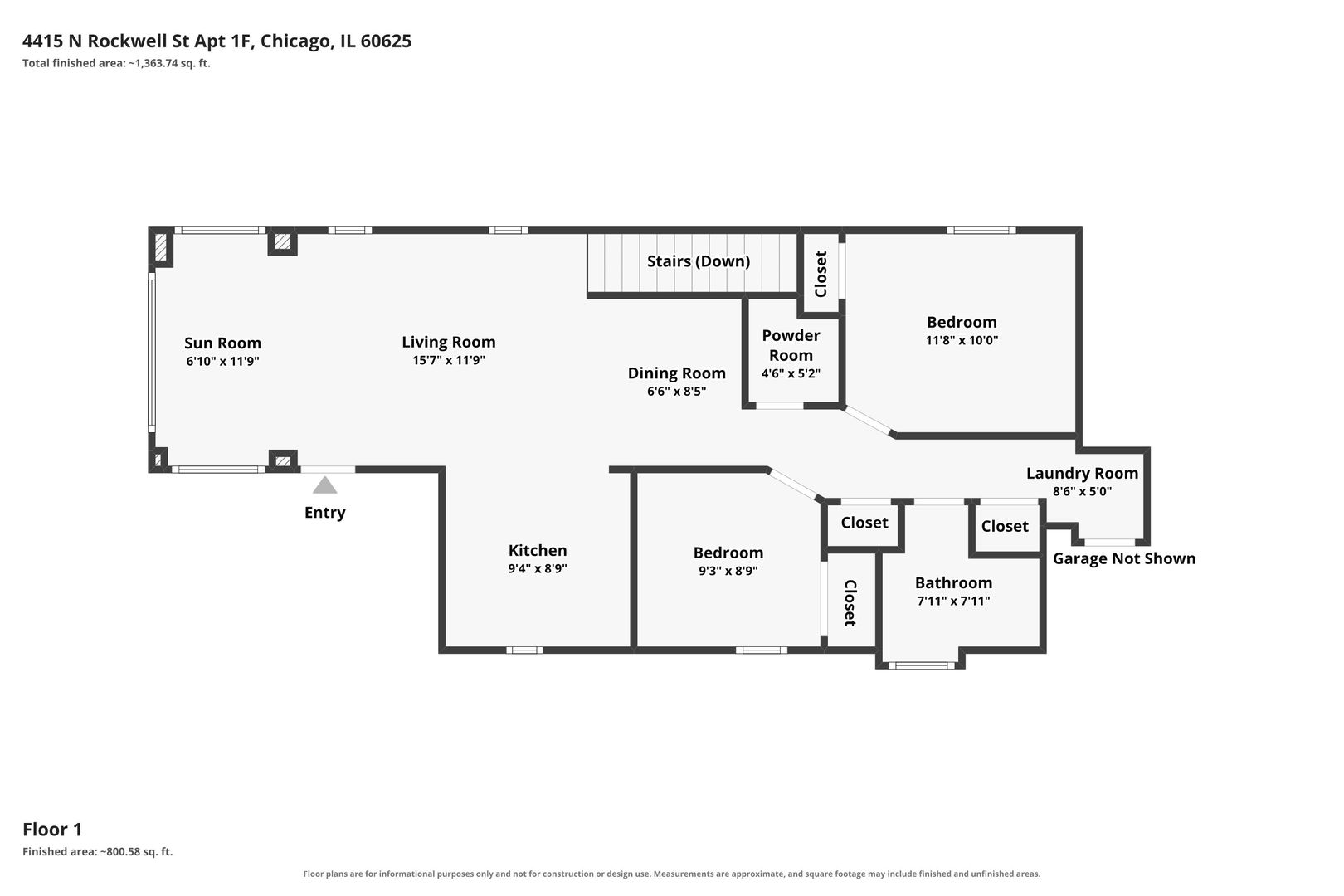 4415 N Rockwell Street 1f Property Photo 22