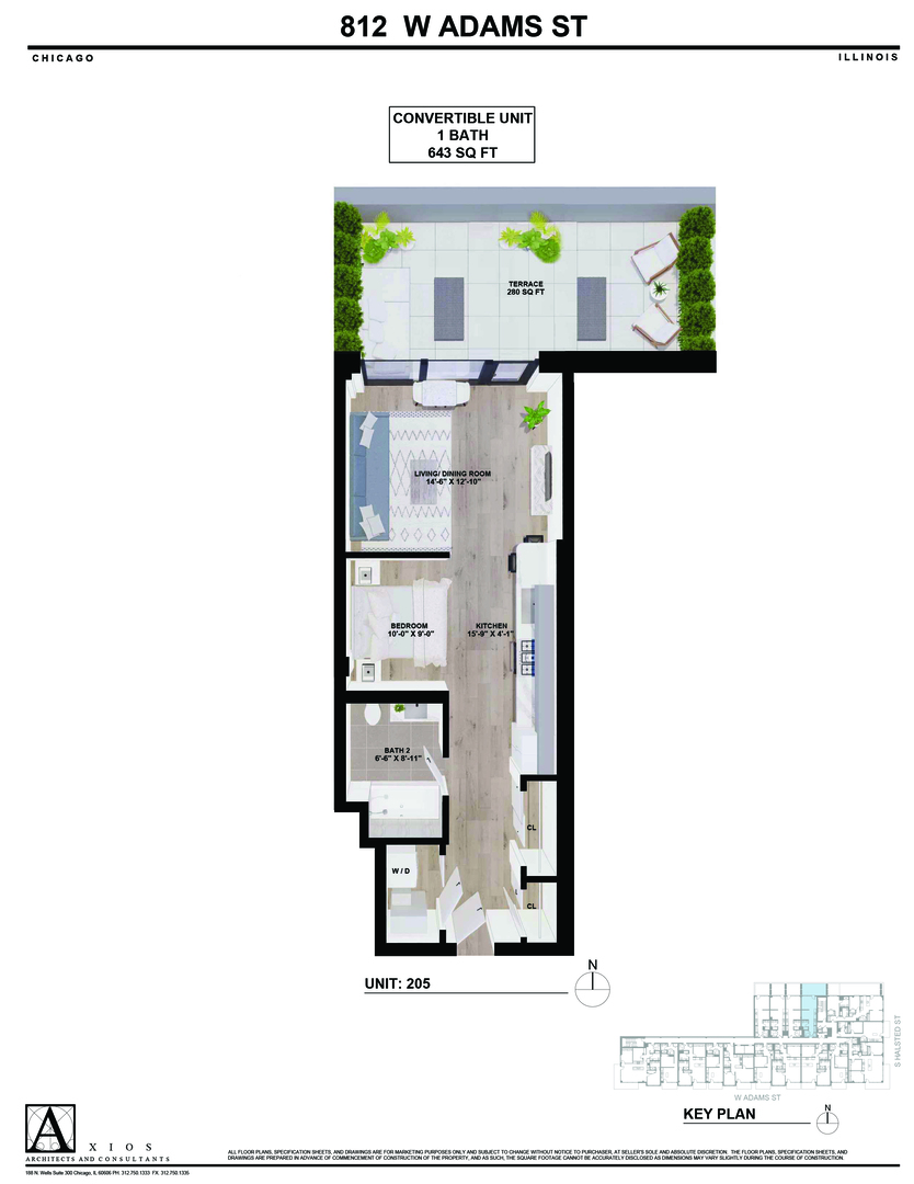 812 W Adams Street 205 Property Photo 15