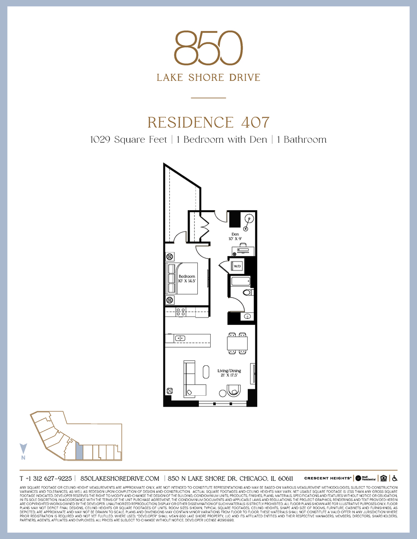 850 N Lake Shore Drive 407 Property Photo 15