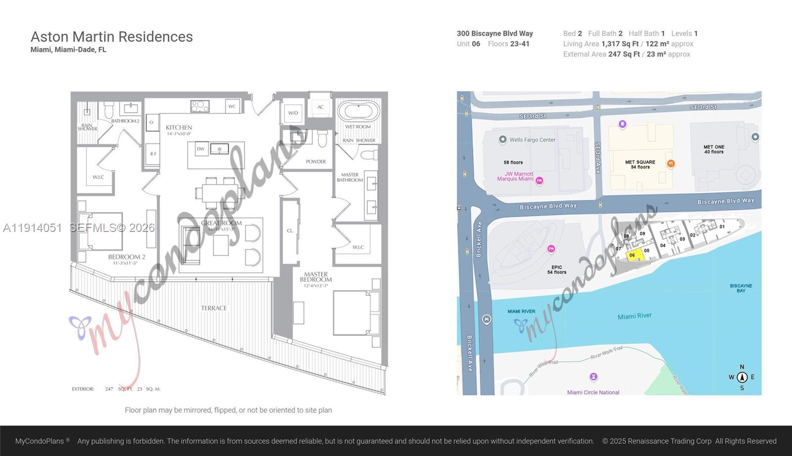 300 Biscayne Boulevard Way 3506w Property Photo 56