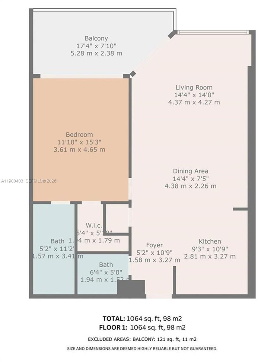 1901 Brickell Avenue B1407 Property Photo 24
