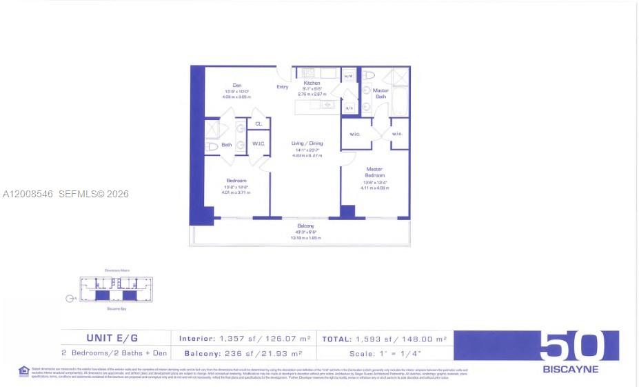 50 Biscayne Boulevard 3308 Property Photo 49